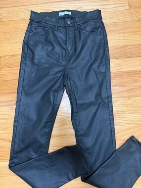 LOFT Black Women’s Coated Skinny Jeans